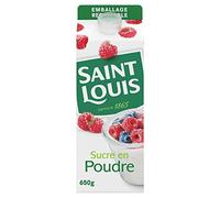 SAINT LOUIS - Sucre En Poudre 650G - Lot De 3