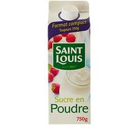 Saint Louis Sucre en poudre 750 g - Lot de 4