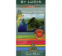 Saint Lucia Geographical Map 1 : 50 000