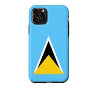 Saint Lucia Independence Day Flag Caribbean Carnival Coque pour iPhone 11 Pro