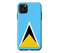 Saint Lucia Independence Day Flag Caribbean Carnival Coque pour iPhone 11 Pro Max