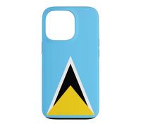 Saint Lucia Independence Day Flag Caribbean Carnival Coque pour iPhone 13 Pro