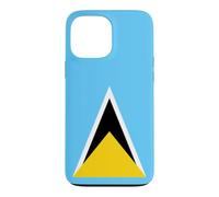 Saint Lucia Independence Day Flag Caribbean Carnival Coque pour iPhone 13 Pro Max