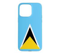 Saint Lucia Independence Day Flag Caribbean Carnival Coque pour iPhone 15 Pro Max