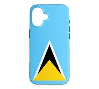 Saint Lucia Independence Day Flag Caribbean Carnival Coque pour iPhone 16