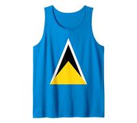 Saint Lucia Independence Day Flag Caribbean Carnival Débardeur