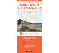 Saint-Malo, Dinan, Dinard, Ille-et-Vilaine - Plan de ville | Blay Foldex - 2024