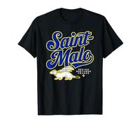 Saint-Malo France Bretagne Région Script à l'hermine T-Shirt