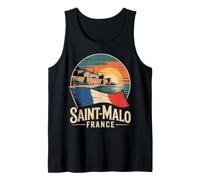 Saint-Malo France Souvenir de Voyage Scène vive Débardeur