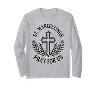 Saint Marcellinus Pray for Us Cross Prayer Catholic Church Manche Longue