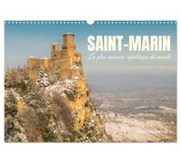 Saint-Marin La plus ancienne république du monde (Calendrier mural 2027 DIN A3 vertical), CALVENDO calendrier mensuel: Vues de l'image la plus emblématique de ce pays, le mont Titano