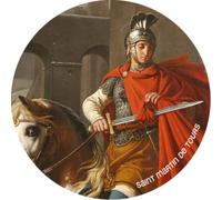 Saint Martin de Tours (10x10cm) - Sticker