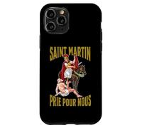 Saint Martin de Tours. Prie por Nous Coque pour iPhone 11 Pro