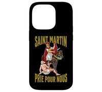 Saint Martin de Tours. Prie por Nous Coque pour iPhone 14 Pro