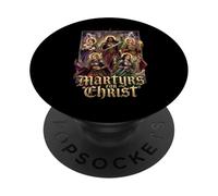 Saint Martyrs catholiques pour Le Christ Femmes religieuses PopSockets PopGrip Adhésif