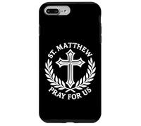Saint Matthieu Prie pour Nous Saint chrétien catholique Coque pour iPhone 7 Plus/8 Plus