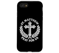 Saint Matthieu Prie pour Nous Saint chrétien catholique Coque pour iPhone SE (2020) / 7/8