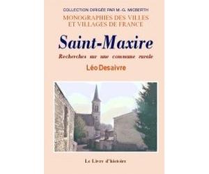Saint-Maxire - recherches sur une commune rurale