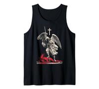 Saint Michael Archangel Urban Streetwear Heavy Metal Y2K Débardeur