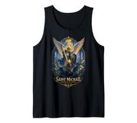 Saint Michael Defend Us in Battle Quis Ut Deus Archange Art Débardeur