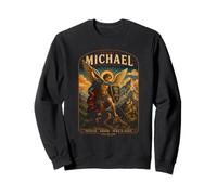 Saint Michael Defender of Heaven Warrior Angel Icône Art Sweatshirt