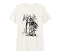 Saint Michel Archange Ange Catholique Guerrier T-Shirt Haut de Gamme