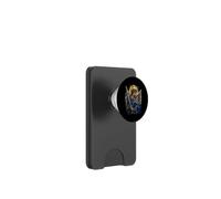Saint Michel Archange Bleu Abstrait Épée Sacrée Icône Art PopSockets PopWallet pour MagSafe