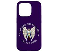 Saint Michel Archange catholique Romain Coque pour iPhone 15 Pro