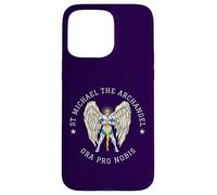 Saint Michel Archange catholique Romain Coque pour iPhone 15 Pro Max