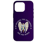 Saint Michel Archange catholique Romain Coque pour iPhone 16 Pro