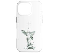 Saint Michel Archange Death is Swallowed Up in Victory Coque pour iPhone 16 Pro