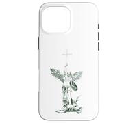 Saint Michel Archange Death is Swallowed Up in Victory Coque pour iPhone 16 Pro Max