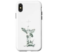 Saint Michel Archange Death is Swallowed Up in Victory Coque pour iPhone X/XS