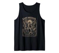 Saint Michel Archange Defend Us in Battle Icon Art Faith Débardeur