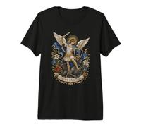 Saint Michel Archange Faith T-Shirt Haut de Gamme