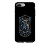 Saint Michel Archange Gothique vaincre l'art sacré démon Coque pour iPhone 7 Plus/8 Plus
