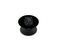 Saint Michel Archange Gothique vaincre l'art sacré démon PopSockets PopGrip Adhésif