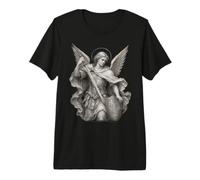 Saint Michel Archange Icône Faith Art T-Shirt Haut de Gamme