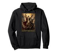 Saint Michel Archange Quis Ut Deus Sacred Art Devotional Sweat à Capuche