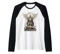 Saint Michel Archange Templier Knight Defeat Darkness Sword Manche Raglan