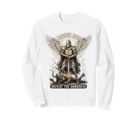 Saint Michel Archange Templier Knight Defeat Darkness Sword Sweatshirt