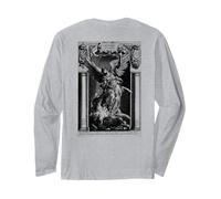 Saint Michel Archange vaincre Satan Christian Manche Longue