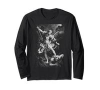 Saint Michel Archange vaincre Satan Christian Manche Longue