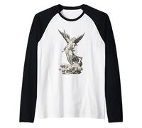 Saint Michel Archange vaincre Satan Christian Manche Raglan