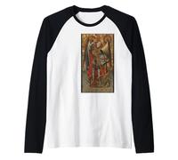 Saint Michel Archange vaincre Satan Christian Manche Raglan