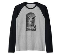 Saint Michel Archange vaincre Satan Christian Manche Raglan