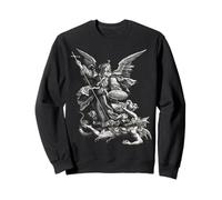 Saint Michel Archange vaincre Satan Christian Sweatshirt