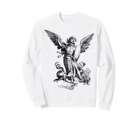 Saint Michel Archange vaincre Satan Christian Sweatshirt