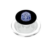 Saint Michel Bleu Archange Sacré Icône Art Faith PopSockets PopGrip pour MagSafe