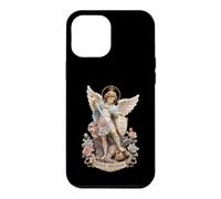 Saint Michel Chapelet Statue d'ange Icône Art Coque pour iPhone 12 Pro Max